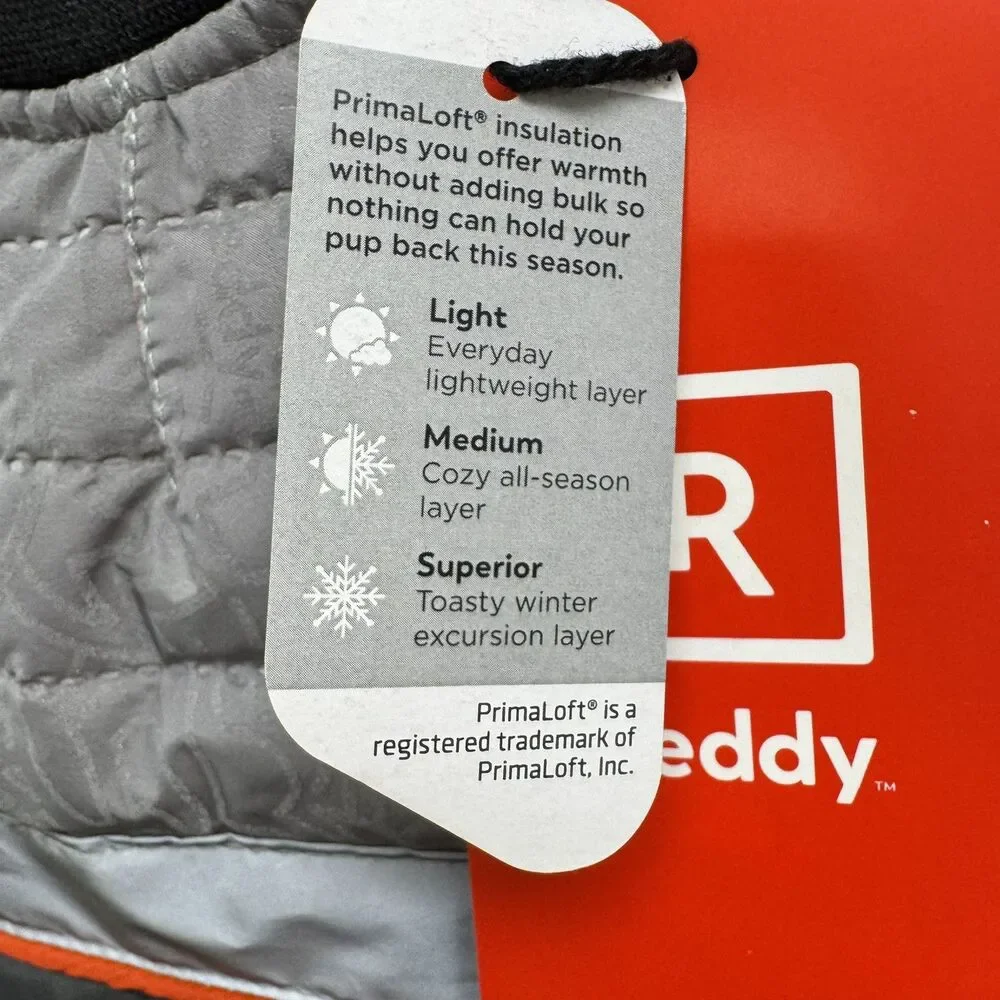 Reddy puffer dog